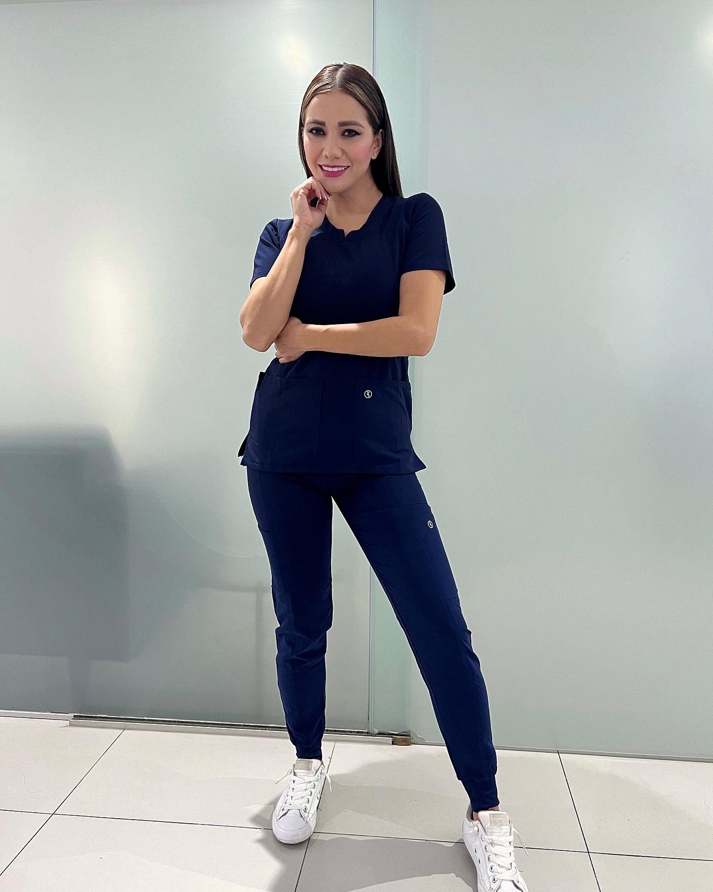 Set luxe Jogger Women Navy