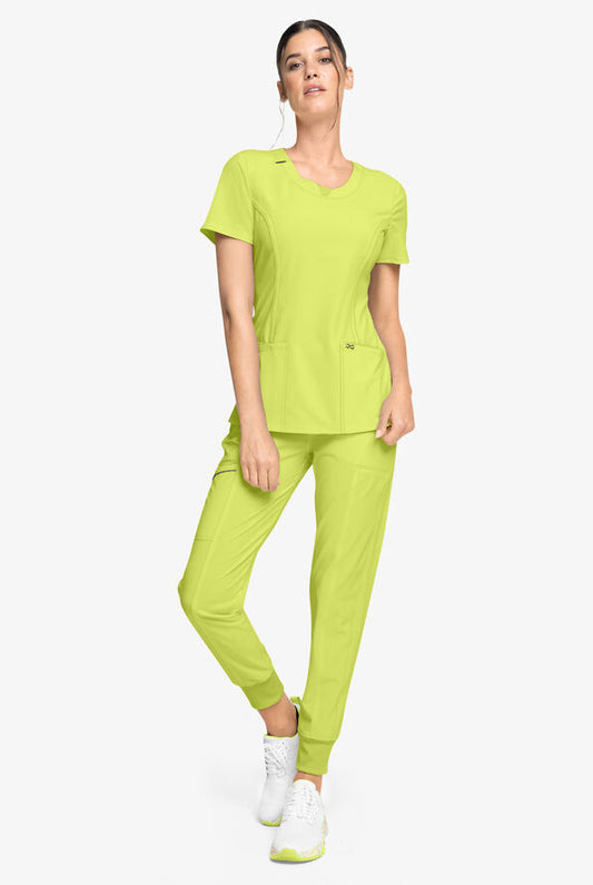 Cherokee Infinity Lime Crime Jogger Set Antibacterial