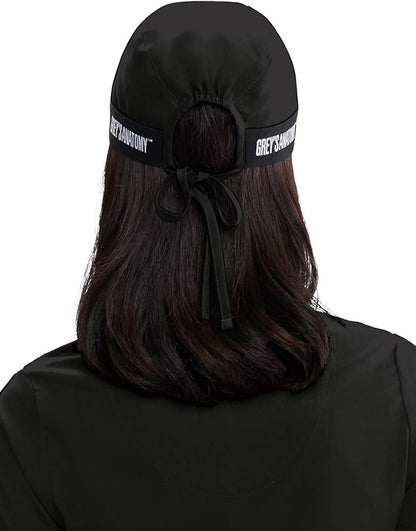 GORRO QUIRÚRGICO NEGRO GREYS ANATOMY UNISEX