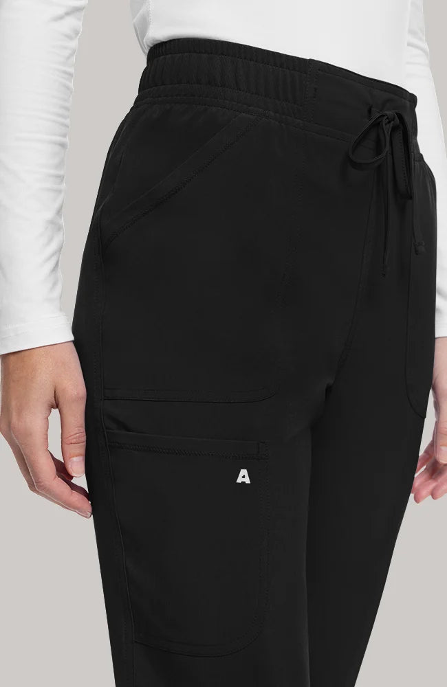 LUXE SLIM FIT BLACK PIJAMA