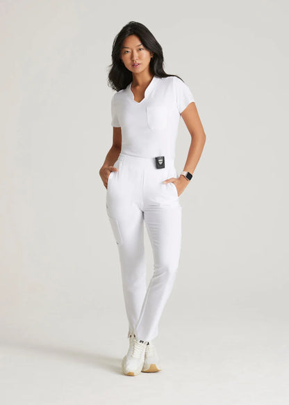 Grey’s Anatomy Evolve White Uniforme Quirúrgico