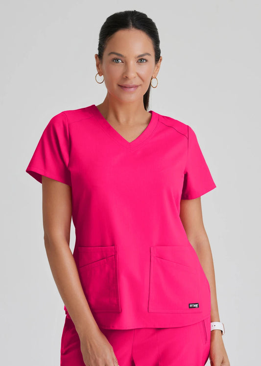 Grey’s Anatomy Spandex Stretch Straight Set Pink Vibrance