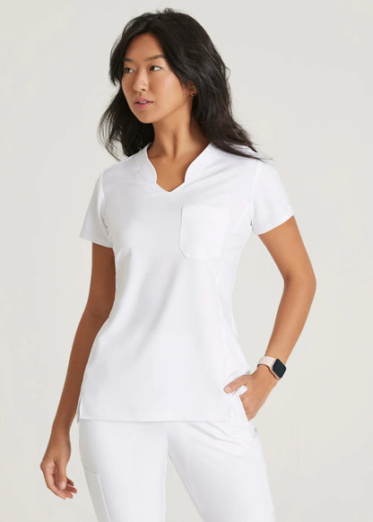 Grey’s Anatomy Evolve White Uniforme Quirúrgico