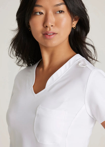 Grey’s Anatomy Evolve White Uniforme Quirúrgico