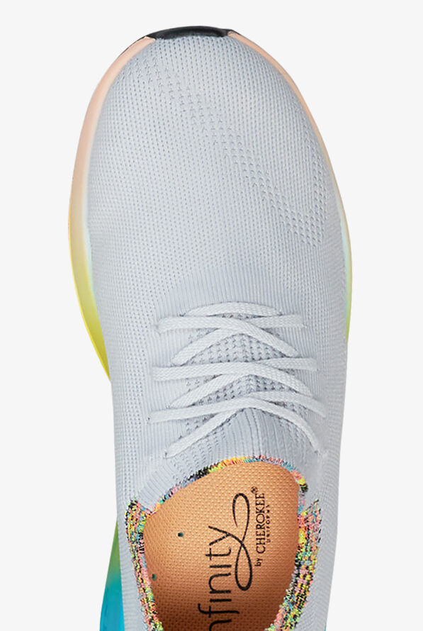 Tenis Infinity by Cherokee Women's Bolt Rainbow Glow Athletic Lace Up