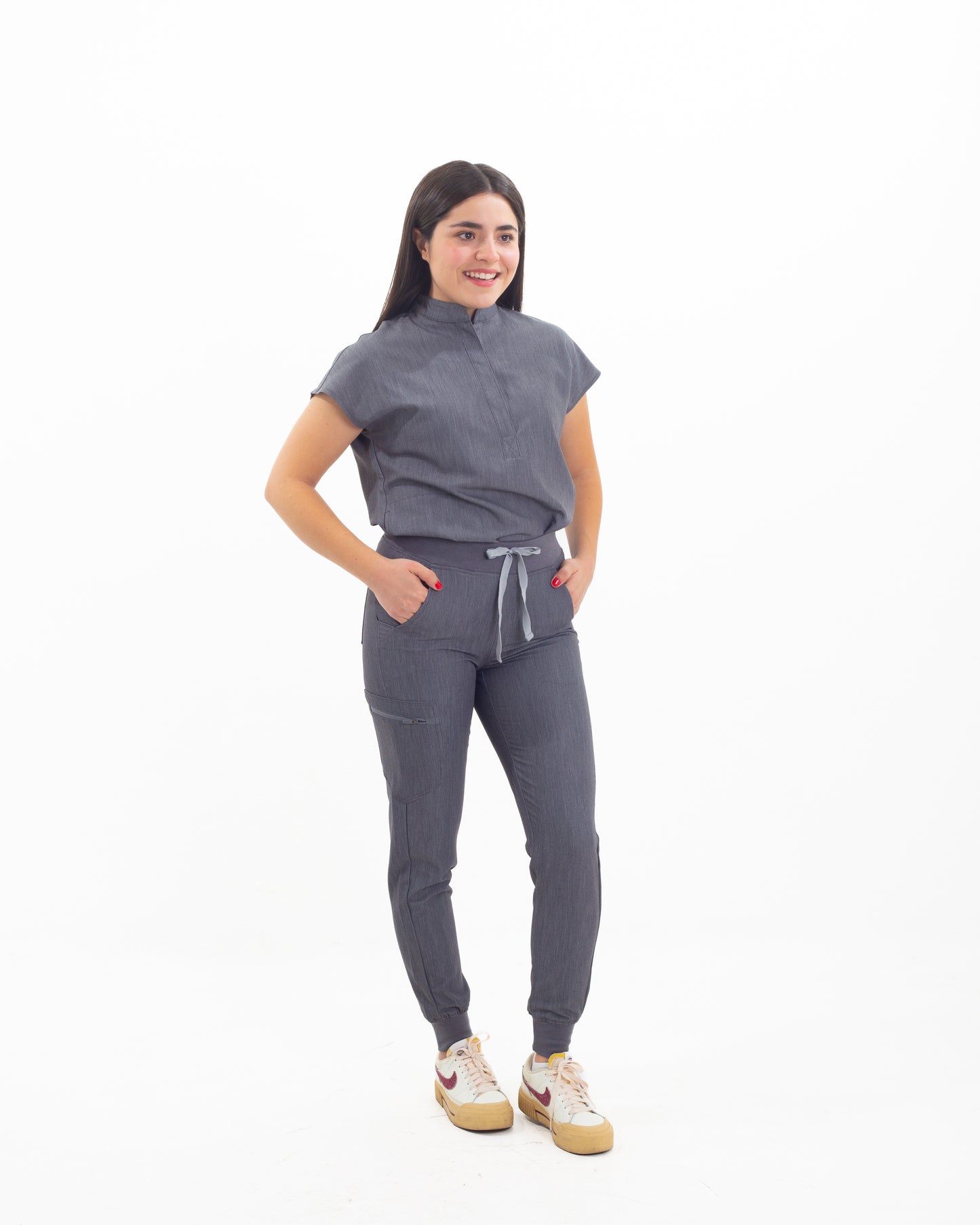 BALANCE JOGGER SCRUB MAKAVI TITANIUM GREY