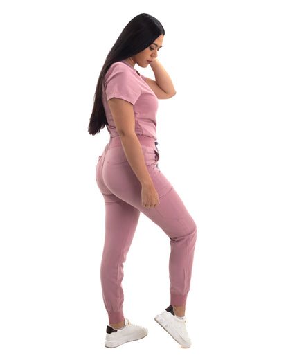 ENERGY JOGGER SCRUB MAKAVI ROSÉ